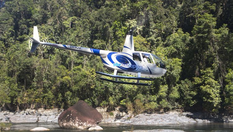 Silky Oaks Lodge - Helikopter Flug