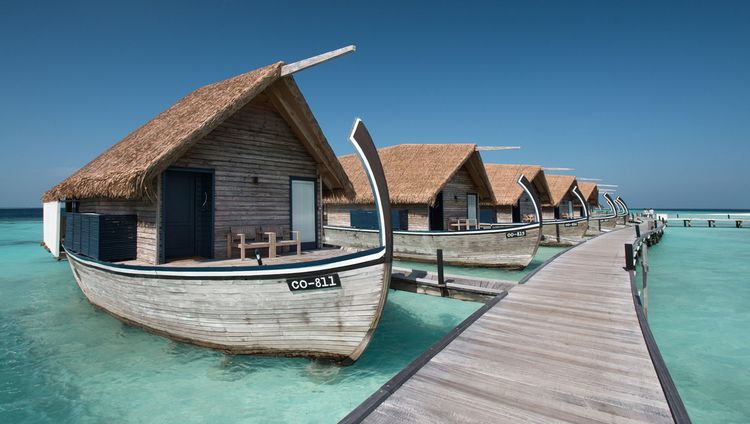 COMO Cocoa Island - Dhoni Watervilla Außenans