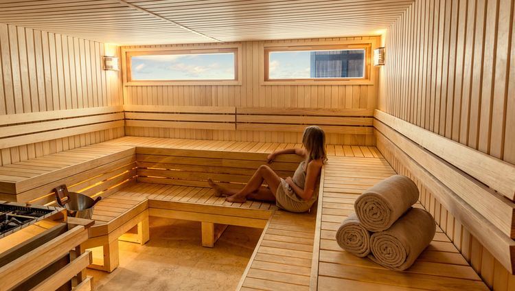 Kudadoo Maldives Private Island - Sauna im Sp