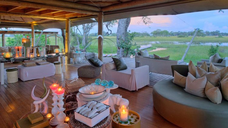 andBeyond Xaranna Okavango Delta Camp - Loung