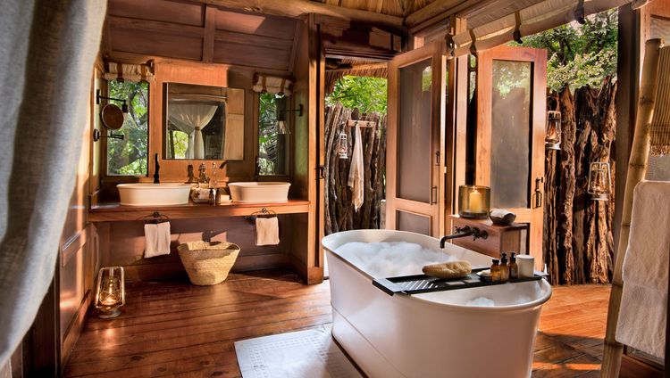 andbeyond Lake Manyara Tree Lodge - Badezimme