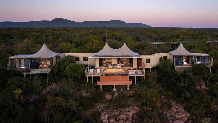 Lepogo Noka Camp - Ausblick aus der Famlienvi