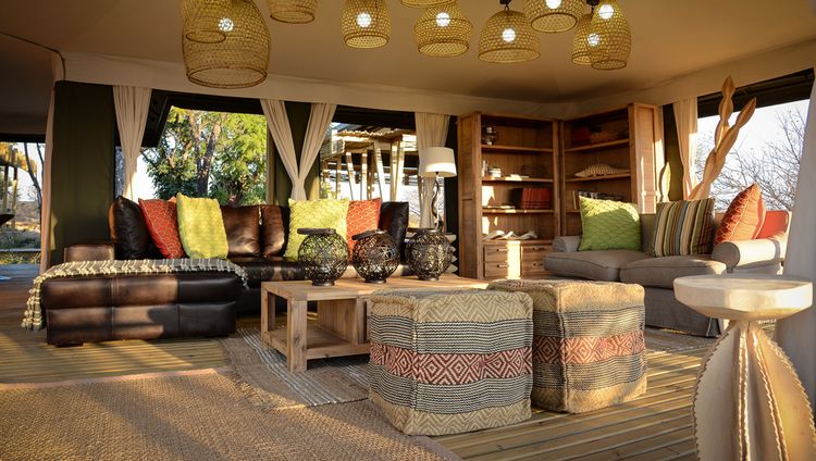 Simbavati Hilltop Lodge - Lounge