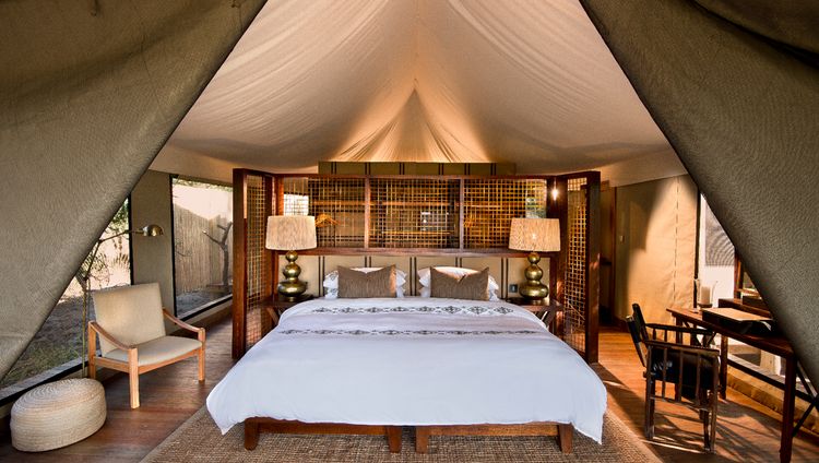 andBeyond Nxabega Okavango Tented Camp - bedr