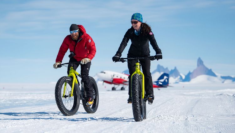 Echo Camp - Radeln auf dem Eis