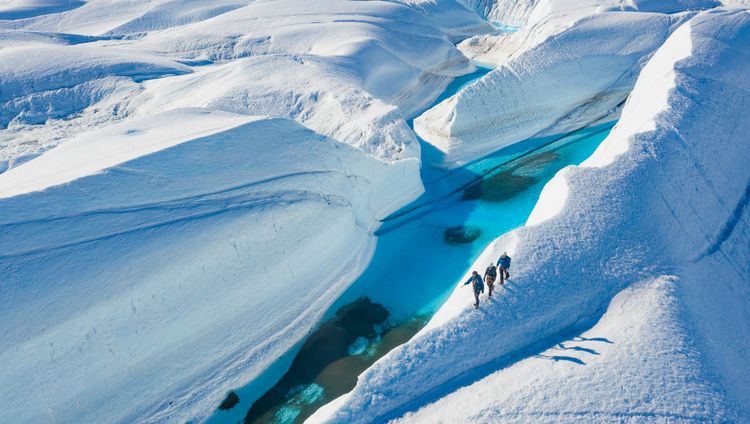 Echo Camp - Wanderung auf dem Gletscher