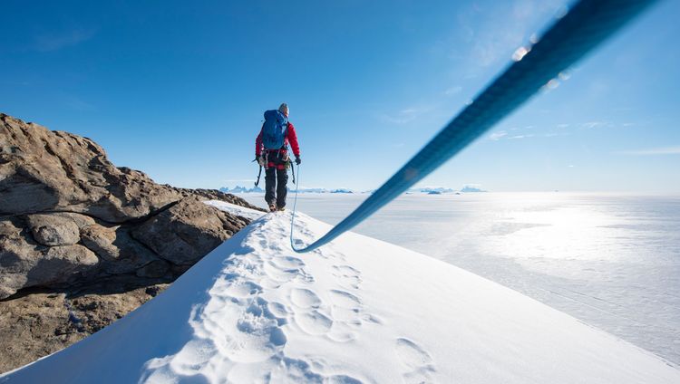 Wichaway Camp - Wanderung auf dem Gletscher