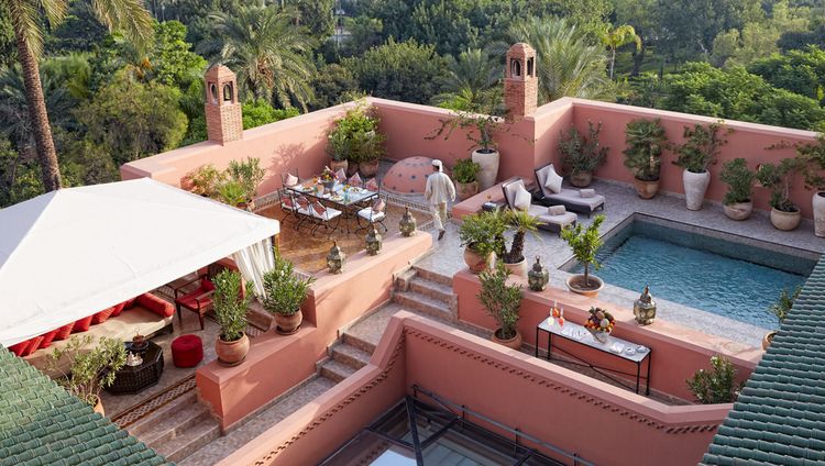 Royal Mansour Marrakech - Terrasse eines Gran