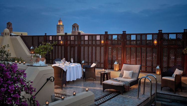 Royal Mansour Marrakech - Terrasse eies 2 Sch